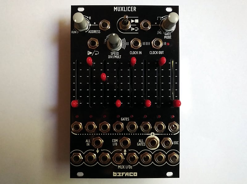 Befaco Muxlicer その3 3 levels of sequencing with the Befaco Muxlicer