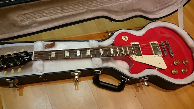 Gibson Les Paul Studio left handed 2012 Radiant Red | Reverb