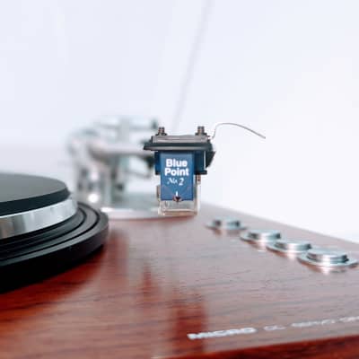 Vintage Micro Seiki DD-35 Direct-Drive Turntable w/ Sumiko Blue Point No. 2 Clean image 5
