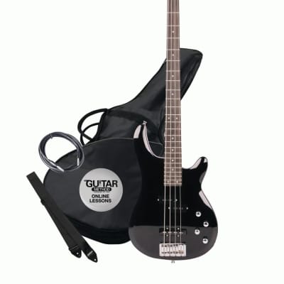Ashton AB4BK Bass Guitar in Black for sale