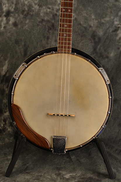 Kent Tenor Banjo 1960s 4 string w Original Hardshell Case Included