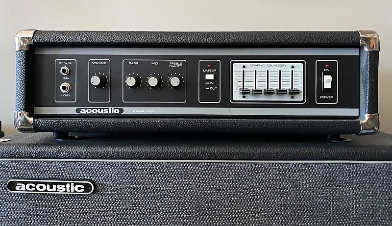 【マーツン】Acoustic B120 ベース用ヘッドアンプ Acoustic B120 Bass Amp | Reverb