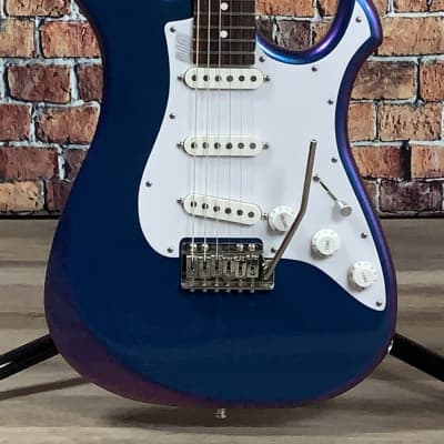 Moon Guitars Custom Blood Moon 2020 - Blue Nebula (color shifting) for sale