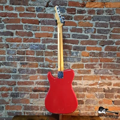 Fender Bullet  *RARE* Early Version - "Bridge-On" Pickguard (Fiesta Red 1981) image 11