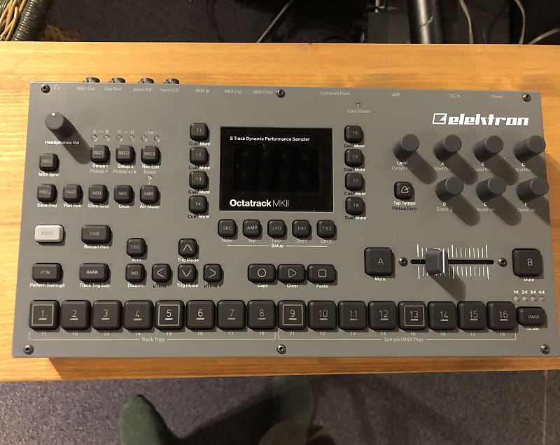 Elektron Octatrack MkII Dynamic 8-Track Performance Sampler 2017 - 2021 - Gray image 1