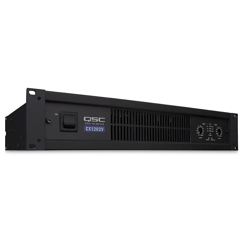 QSC CX1202V 2-Channel Commercial Power Amplifier image 1