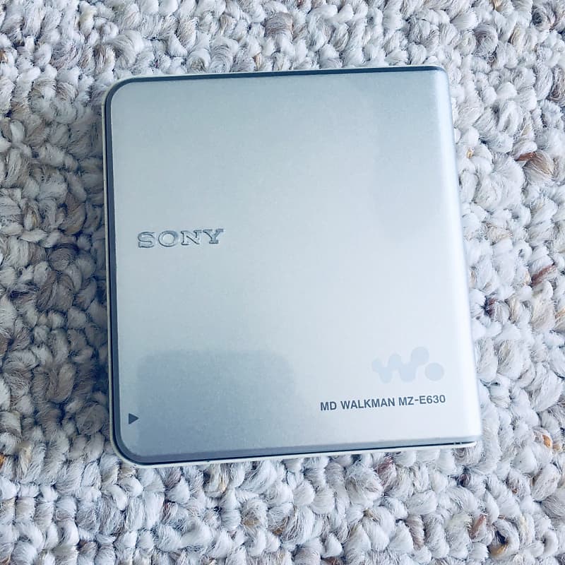 Sony MZ-E630 Walkman MiniDisc Player, Near Mint Silver !! Working !!