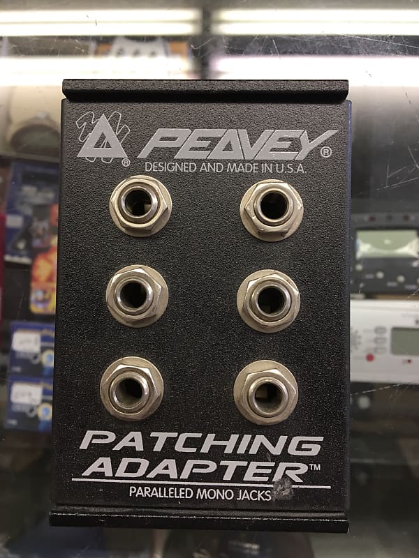 Peavey Patching Adapter Paralleled Mono Jacks Reverb