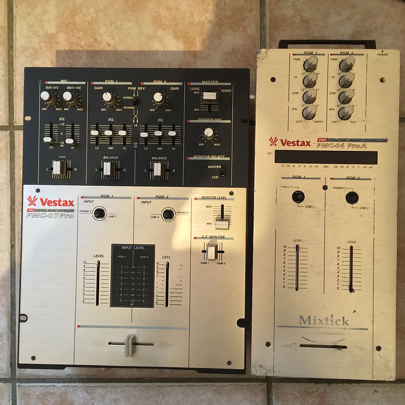 Vestax PMC-07 and PMC-06 for parts image 1