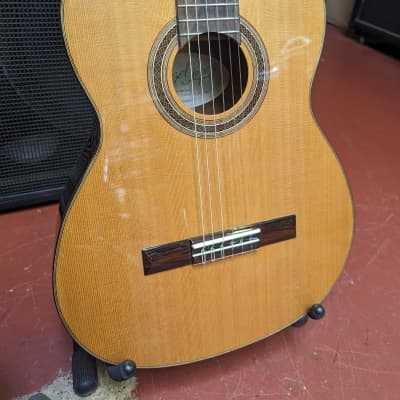 NEW! High Quality Angel Lopez Mazuelo Solid Cedar Top Classical Guitar - Looks Fantastic - Sounds Excellent! image 2