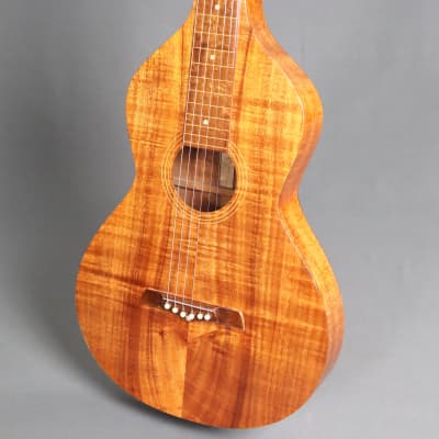 1920s Weissenborn Style 1 Hawaiian Lap Steel Guitar HIGHLY FIGURED Koa for sale