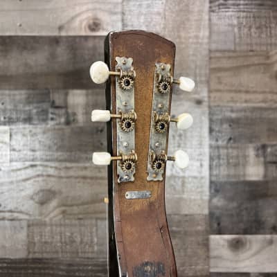 National Chicagoan Black Pearloid Lap Steel Guitar (1950) image 6