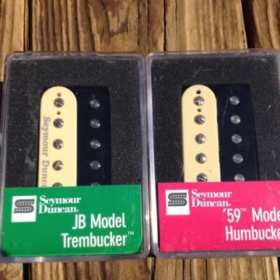 USA Seymour Duncan JB &59 Trembucker Humbucker PICKUP SET TB-4 SH