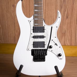 Ibanez RG 350DX with upgrades and Gig Bag White | Reverb