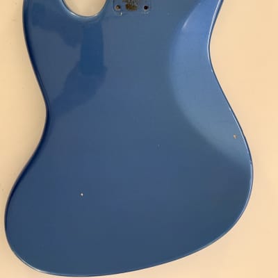 Fender Jazz Bass Body 1971 Lake Placid Blue Refin image 6