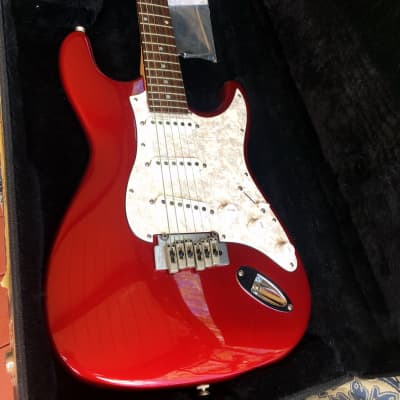 1998 Lace Stratocaster Metallic Red - RARE 72 Made! image 6