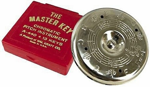 Kratt MK2S C-C Master Key Chromatic Pitch Pipe image 1