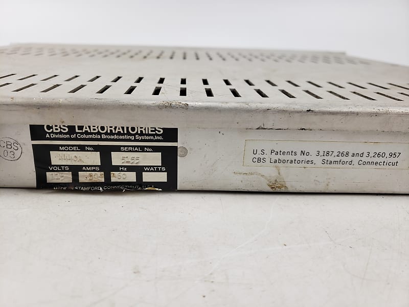 Vintage CBS Laboratories Audimax 4440A Compressor Serviced