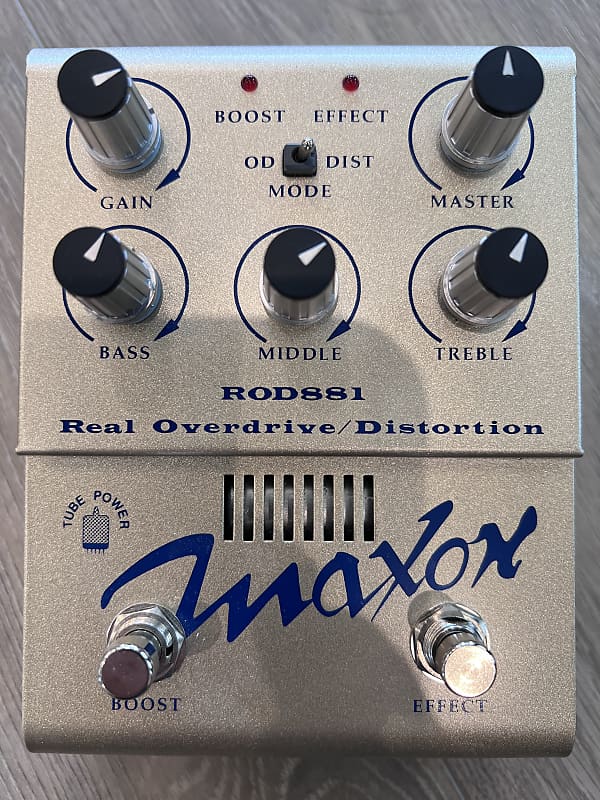 Maxon ROD-881 Real Tube Overdrive | Reverb