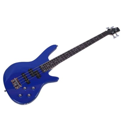 Unbranded Blue 4 Strings Electric IB Bass Guitar image 4