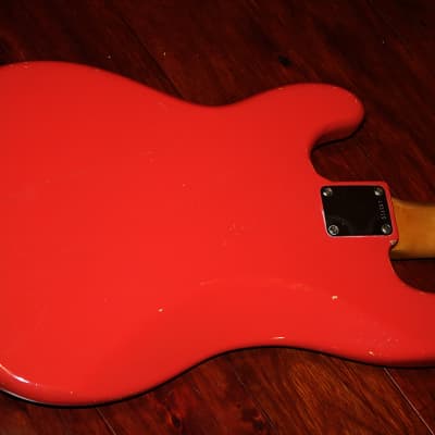 1963 Fender Precision Bass Fiesta Red image 4