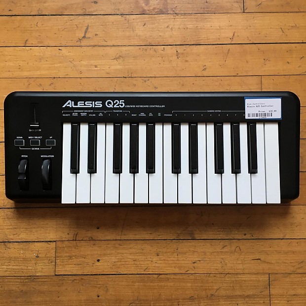 Alesis QX25 25-key USB MIDI Keyboard Controller image 1