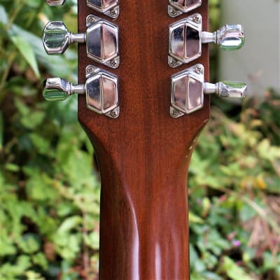 1980s Yamaha FG-420-12, 12 String Acoustic Guitar, Natural image 9