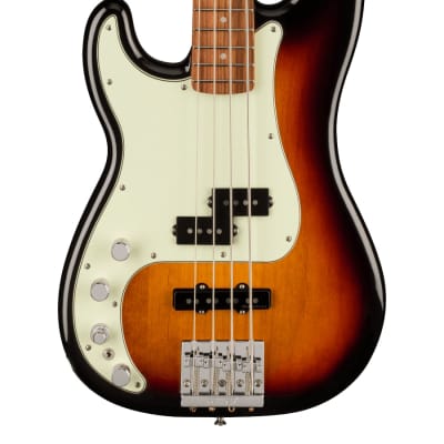 NEW Fender Player Plus Precision Bass Left-Hand - 3-Color Sunburst (278) image 1