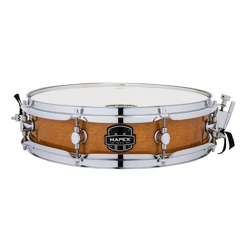 Mapex MPX Maple/Poplar Hybrid Shell Piccolo Snare Drum 14x3.5 Trans Natural image 1