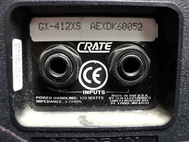 Crate GX412XS 4x12