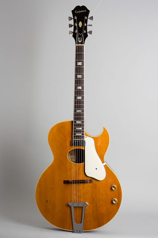 Epiphone Howard Roberts Arch Top Acoustic/Electric Guitar (1966) - natural top, dark back and sides finish image 1
