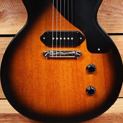 GIBSON LES PAUL JUNIOR--Faded! Thin Finish Jr P90 PU Great Cond + Bag 01344 image 5