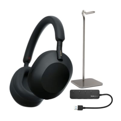 Sony WH1000XM3 Wireless Noise Canceling Over Ear Headphones, Black