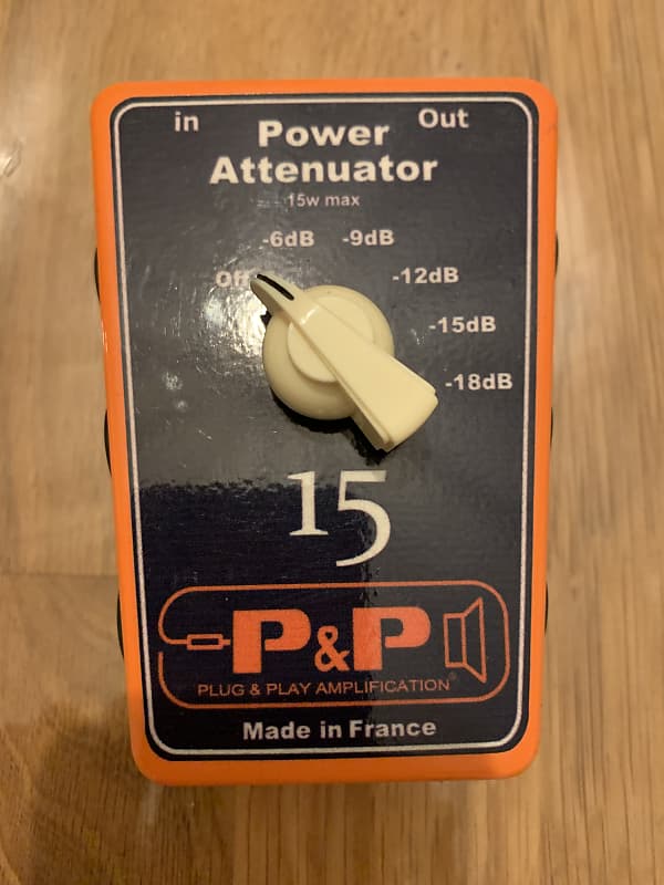 Plug and Play Amplification Power Attenuator 15 Reverb