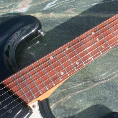 Morales ZES-300 "Ventures" guitar 1960's - Black image 16