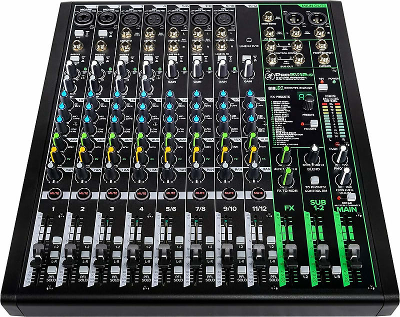 Mackie ProFX12v3 12-channel Mixer with USB and Effects image 1