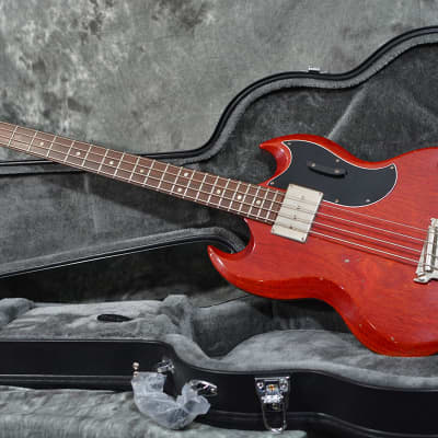 Gibson EB-0 SG 4 String Short Scale Bass Vintage 1964 Cherry Red w Hardshell Case & FAST Shipping image 14