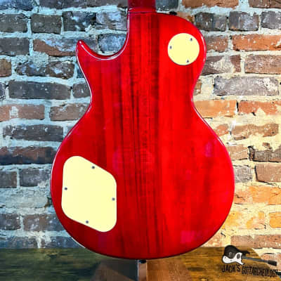 Epiphone Les Paul Plus MIK Electric Guitar w/ Upgrades & GB (2006 - Cherry Sunburst) image 8