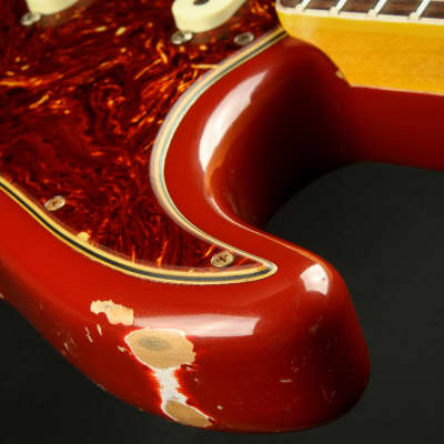 Fender Custom Shop Limited Edition 1967 HSS Stratocaster Heavy Relic - Bright Amber Metallic image 19