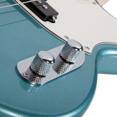 Schecter Banshee Bass Guitar, Vintage Pelham Blue image 7
