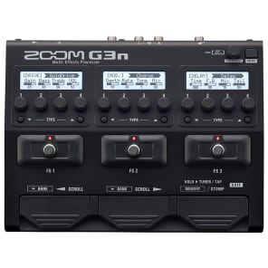 Zoom G3Xn Guitar Multi-Effects Processor w/ Expression Pedal 