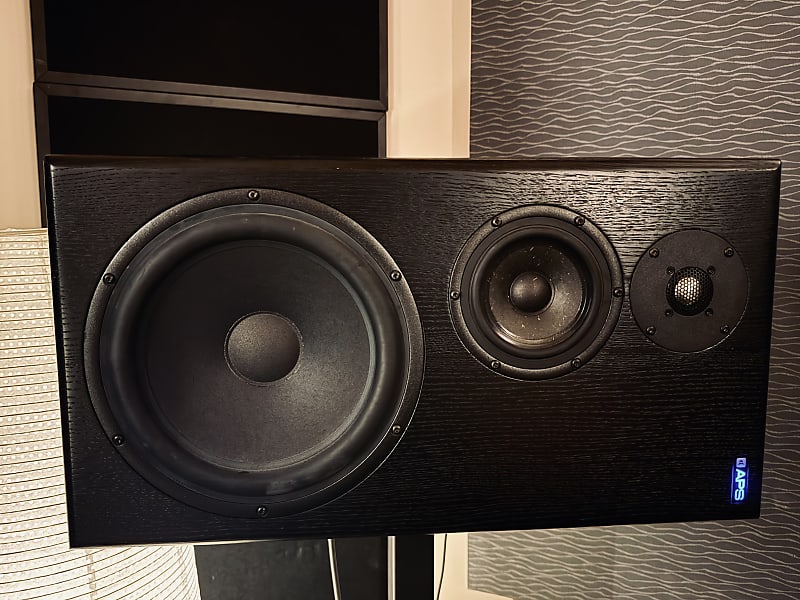 Aps Trinity TWO Speakers + TWO Heavyduty Stands + 4 Amp Plate Replacement  			