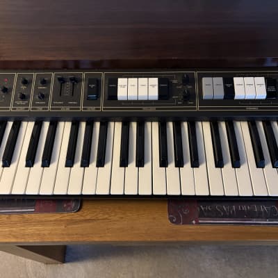 Korg Lambda ES-50 48-Key Polyphonic Synthesizer 1979 - 1982 - Black / Wood