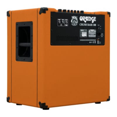 Orange Amps Crush Bass 100 Combo Amp (Orange) - 1x15 Inch 100W with Parametric Mid Control, Active 3 Band EQ, Bi-Amp Inspired Blend & Gain Controls (Foot switchable) image 10