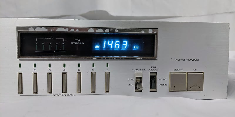 Pioneer チューナー　TX-710 Pioneer TX-710 FM AM Tuner | Blue Line Series | Vintage | Radio