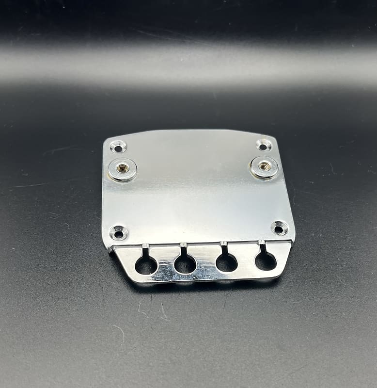 1960s Galanti Panther & Sano Short Scale Bass Bridge Plate image 1