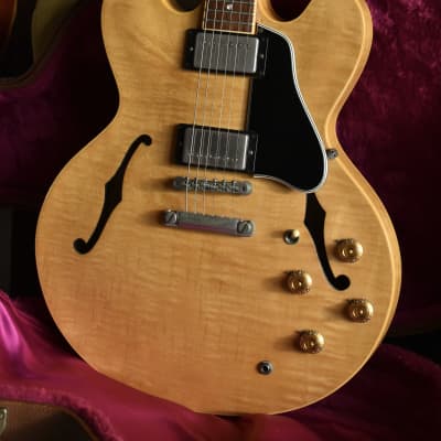 1995 Gibson USA ES-335 Dot Antique Natural Figured, w/OHSC, Good Wood Era, All Original, Natural Relic image 5