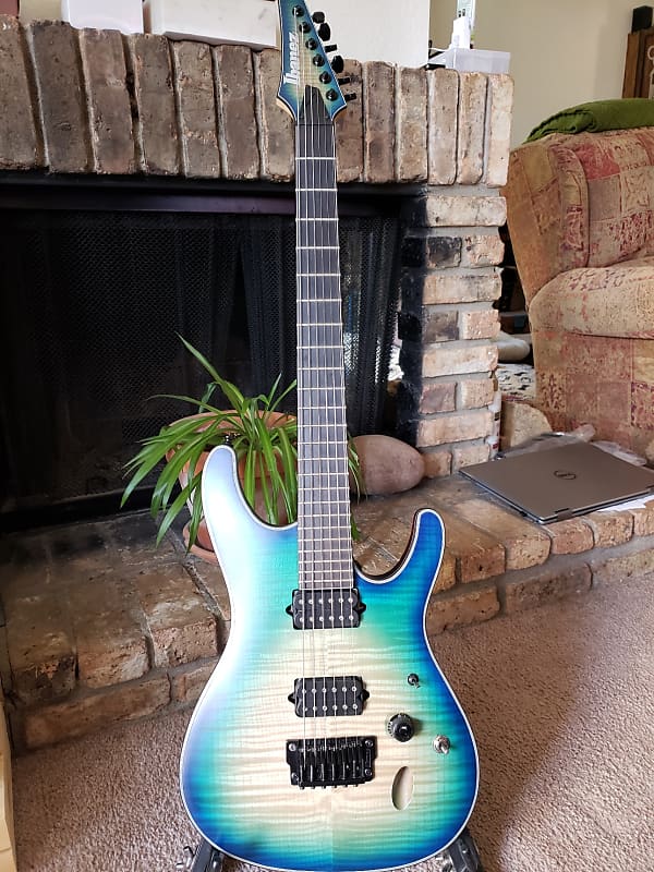 Ibanez SIX6FDFM BCB Ibanez Iron Label S Series 6-String Ibanez SIX6FDFM BCB Ibanez Iron Label S Series 6-String