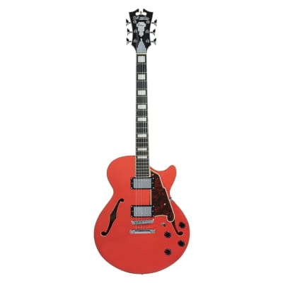 D'Angelico Premier SS w/ Stop-Bar Tailpiece - Fiesta Red image 2