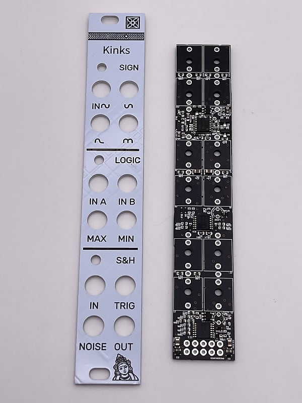 Mutable Instruments Kinks - Pre-assembled SMT PCB & Panel ONLY image 1